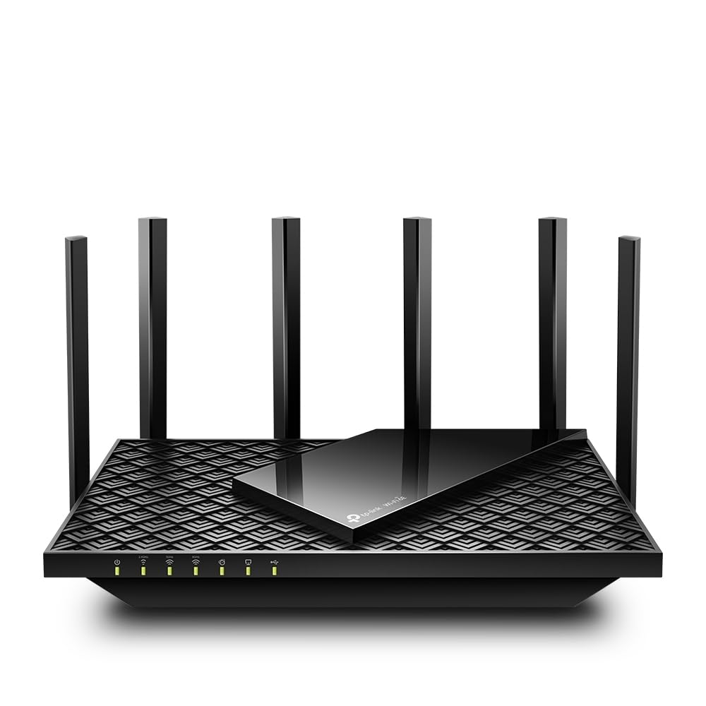 TP-Link Archer AXE75 Tri-Band WiFi 6E Router – AX5400, Gigabit-Ports, USB 3.0, WPA3-Sicherheit