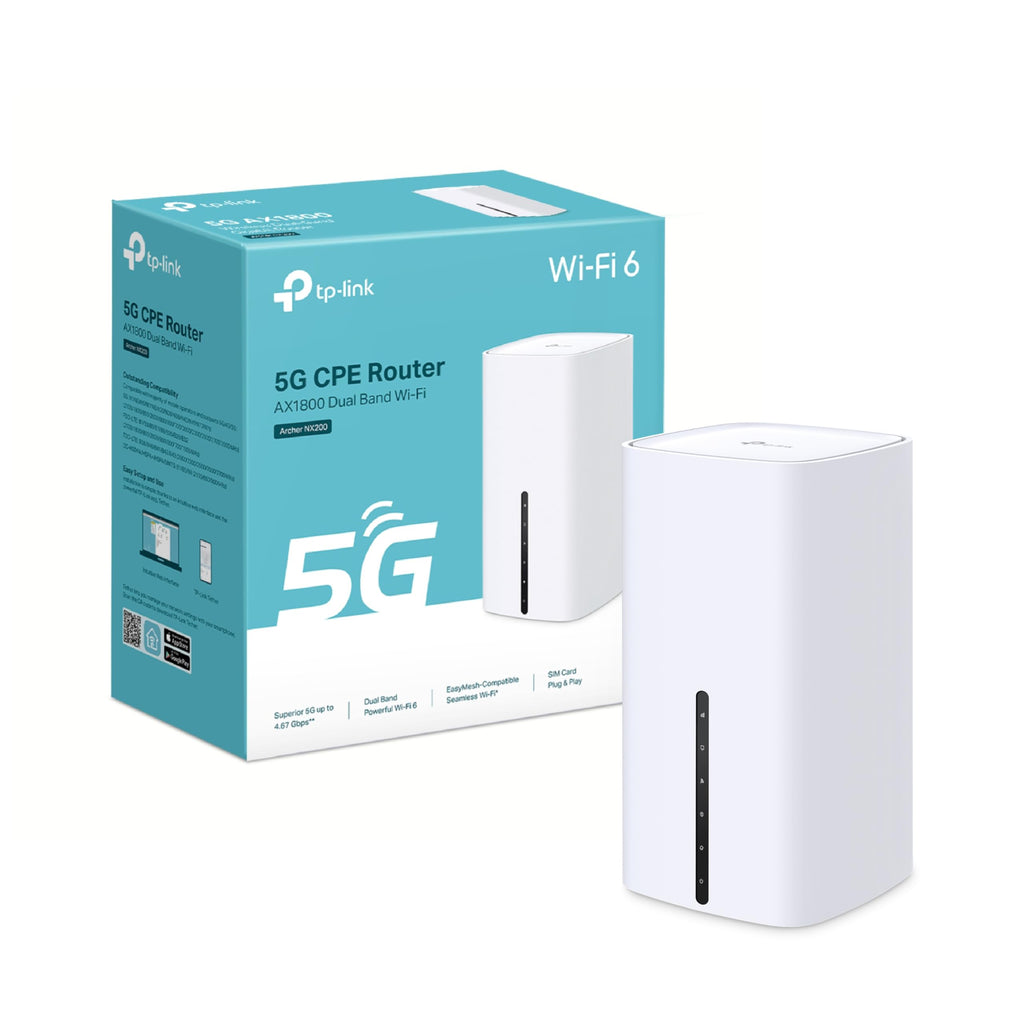 TP-Link Archer NX200 – LTE Wi-Fi 6 Router AX1800 mit SIM-Slot & Gigabit-Ports