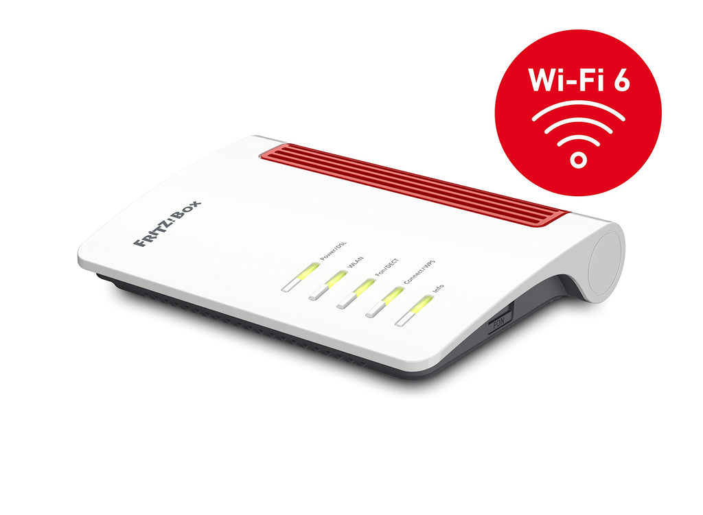 FRITZ! Box 7510 – WLAN Router mit Wi-Fi 6, VDSL Supervectoring & Mesh
