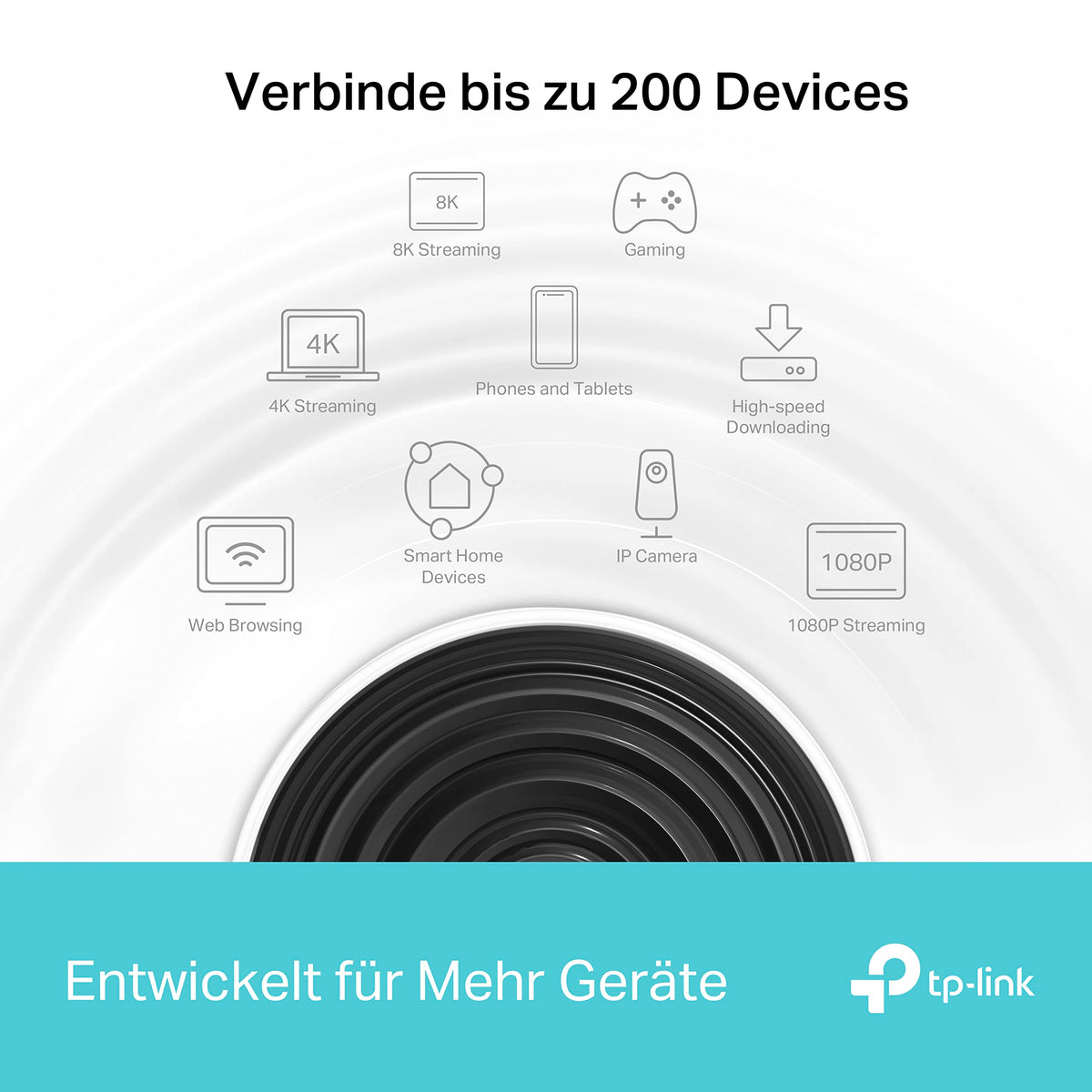 TP-Link Deco XE75 (3er-Set) – Wi-Fi 6E AXE5400 Mesh Tri-Band System