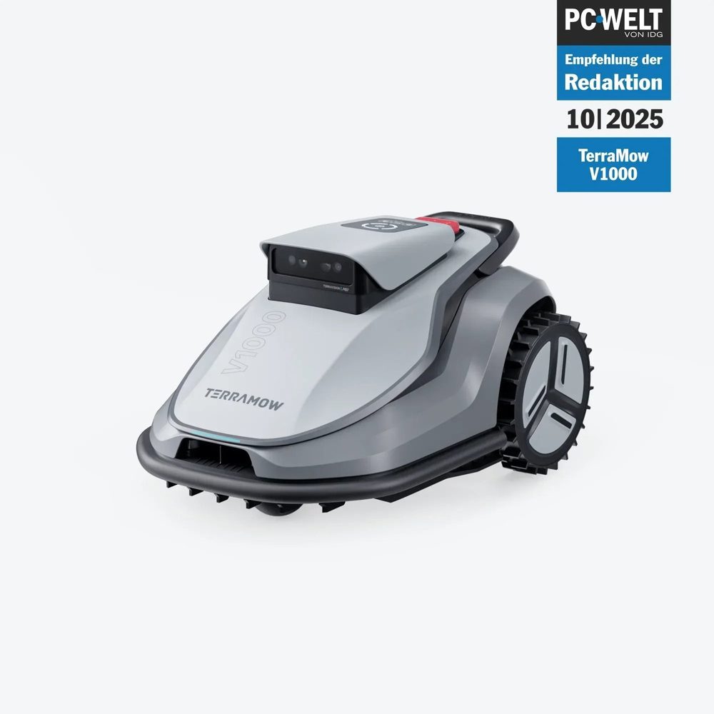 TerraMow V1000 mit Garage
