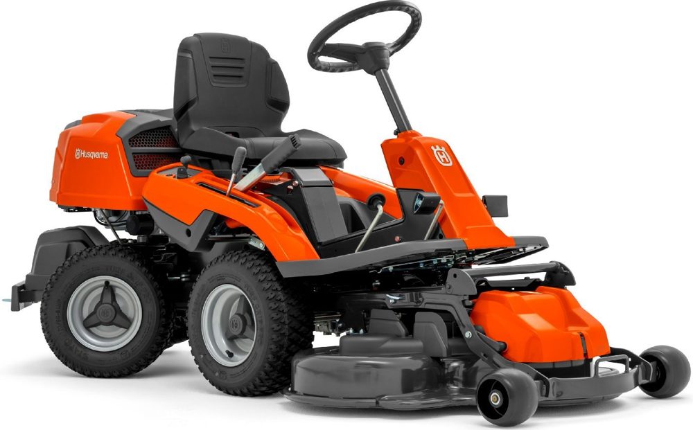 Husqvarna R214C Rider mit 94 Combi-Mähdeck