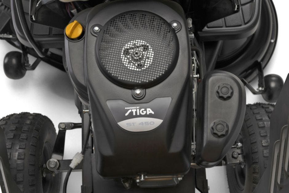 STIGA Tornado 398 Rasentraktor mit Seitenauswurf