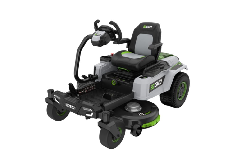 EGO TR4201E Akku-Rasentraktor im 107-cm-Komplettpaket