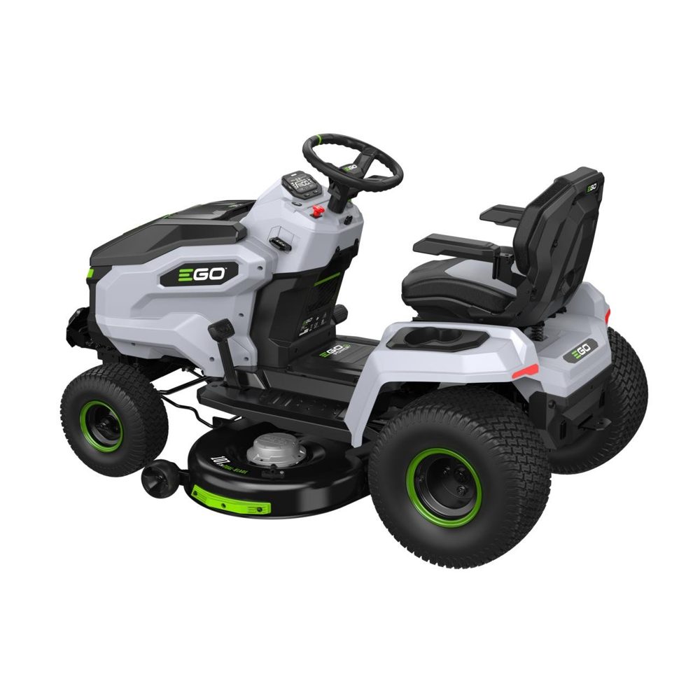 EGO TR4201E Akku-Rasentraktor im 107-cm-Komplettpaket