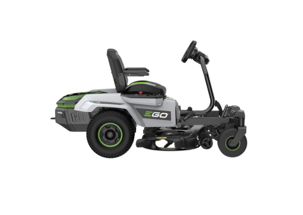 EGO TR4201E Akku-Rasentraktor im 107-cm-Komplettpaket
