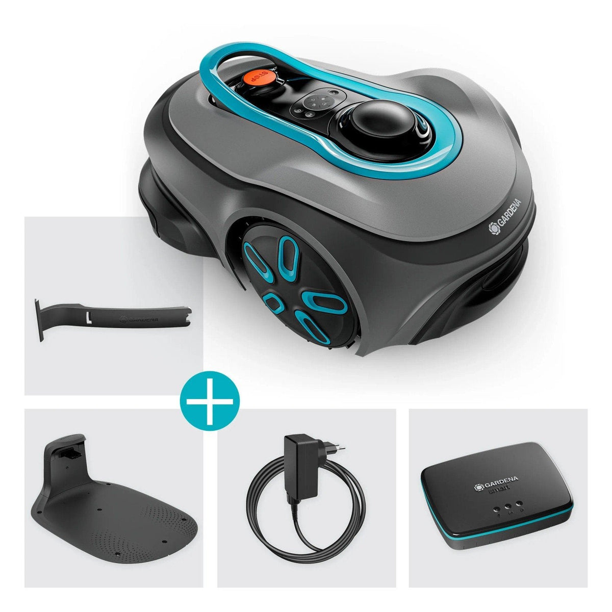 GARDENA smart SILENO free Set 800 kabelloser Mähroboter