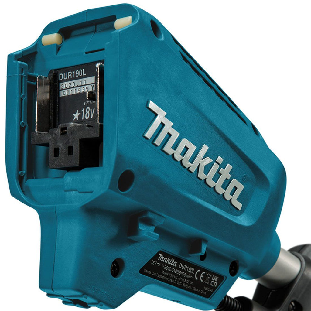 Makita DUR190LZX3 18v LXT bürstenlos Loop Handle Rasentrimmer ohne Akku und Ladegerät