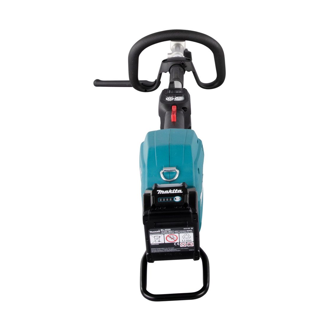 Makita UX01GD202 40v Max XGT bürstenlos Split-Shaft Multifunktionswerkzeug Antriebseinheit inkl. 2x 2.5Ah Akkus