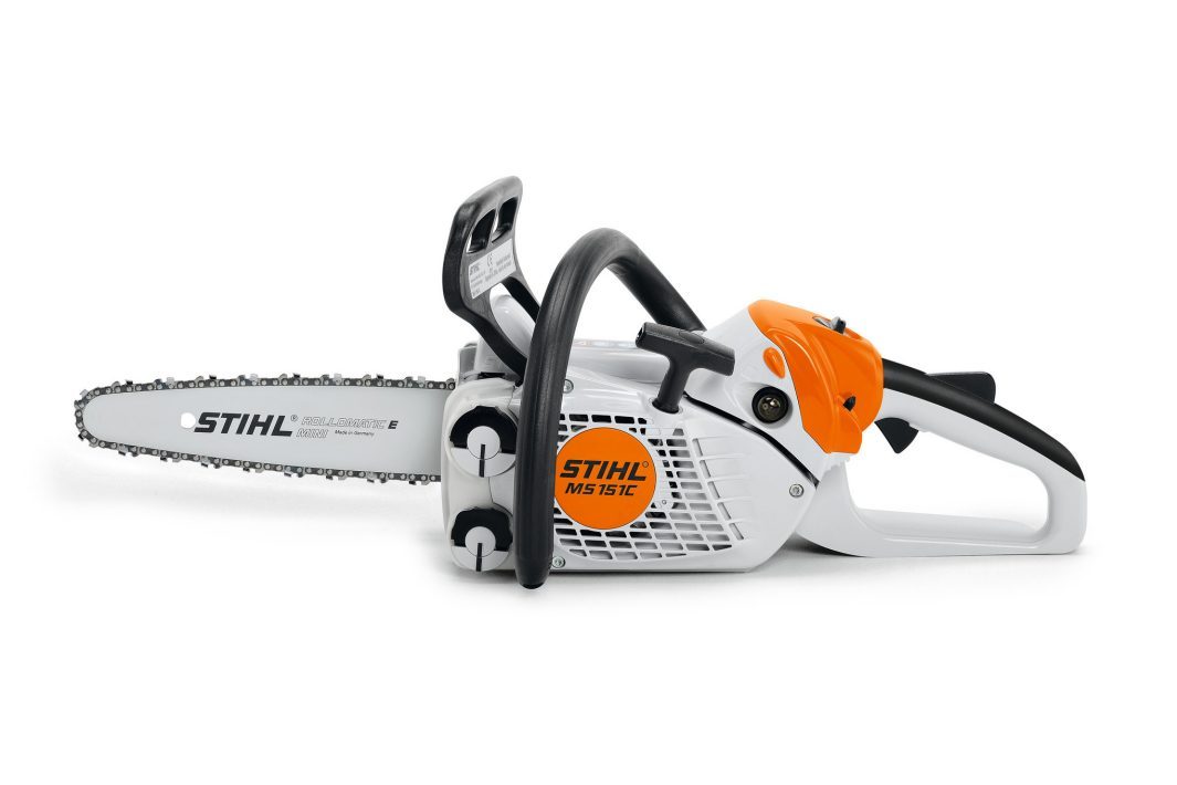 STIHL MS 151 C-E Benzin-Motorsäge | 1/4″ PM3 Schneidgarnitur 30 cm