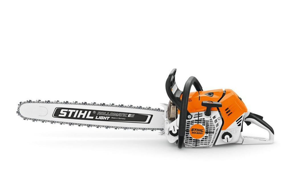 STIHL MS 500i Benzin-Motorsäge | 3/8″ RS Schneidgarnitur 50 cm