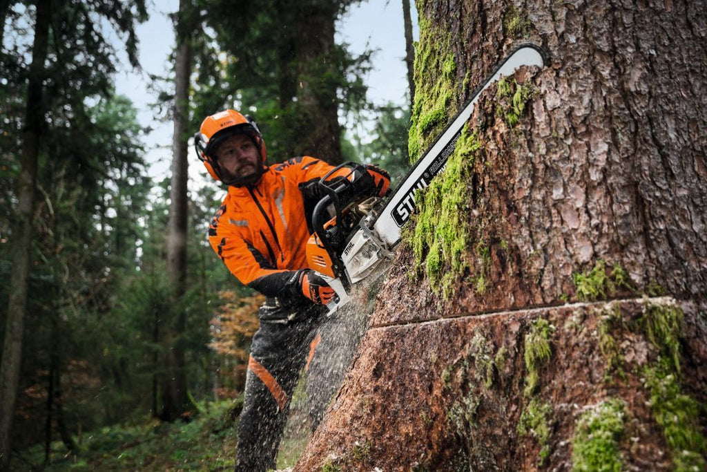 STIHL MS 500i Benzin-Motorsäge | 3/8″ RS Schneidgarnitur 63 cm