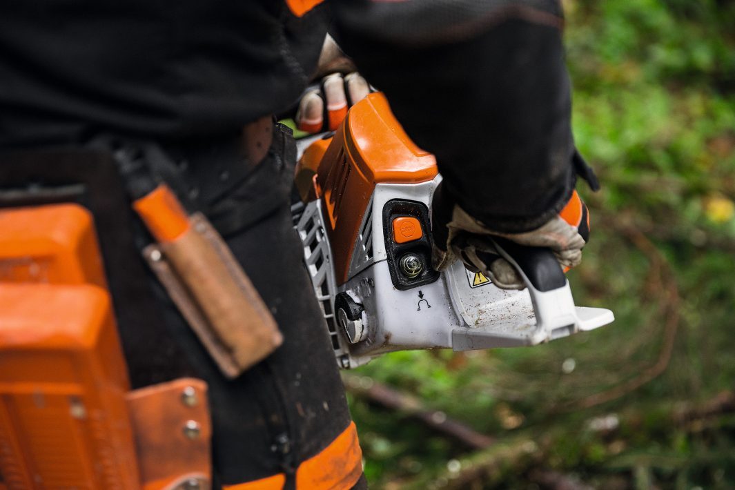 STIHL MS 500i Benzin-Motorsäge | 3/8″ RS Schneidgarnitur 71 cm
