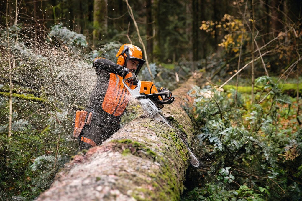 STIHL MS 500i Benzin-Motorsäge | 3/8″ RS Schneidgarnitur 71 cm